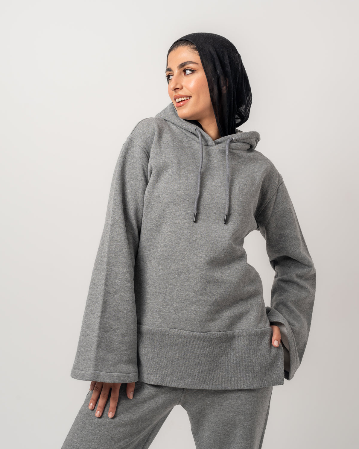 Grey Comfy Hoodie