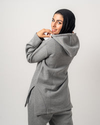 Grey Comfy Hoodie