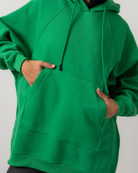 Green Long Hoodie