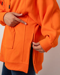 Orange Long Hoodie