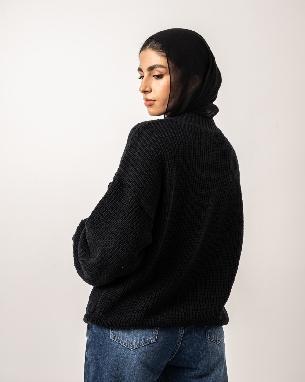 Dark Navy Blue Sweater