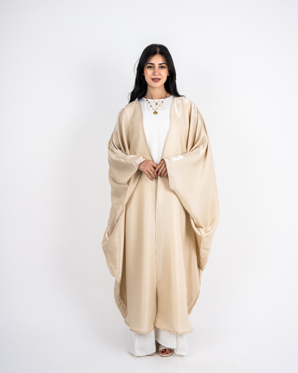 Gold Shimmer Kaftan