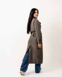 Grey Trench Coat