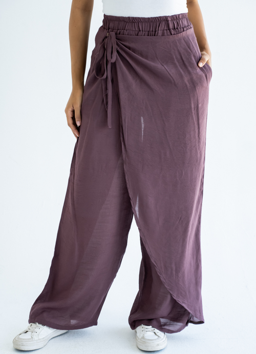 Mauve Coverup Set