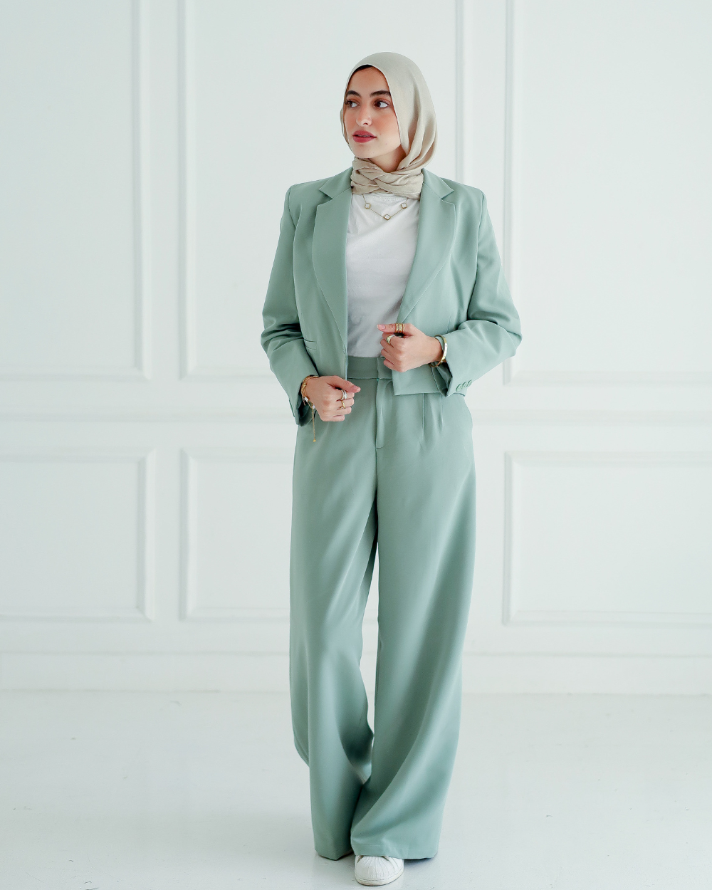 Pistage Cropped Blazer