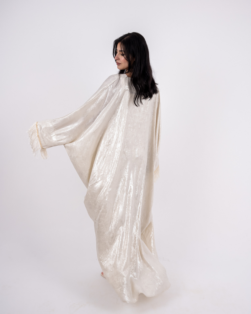 Off-white Kaftan Dress