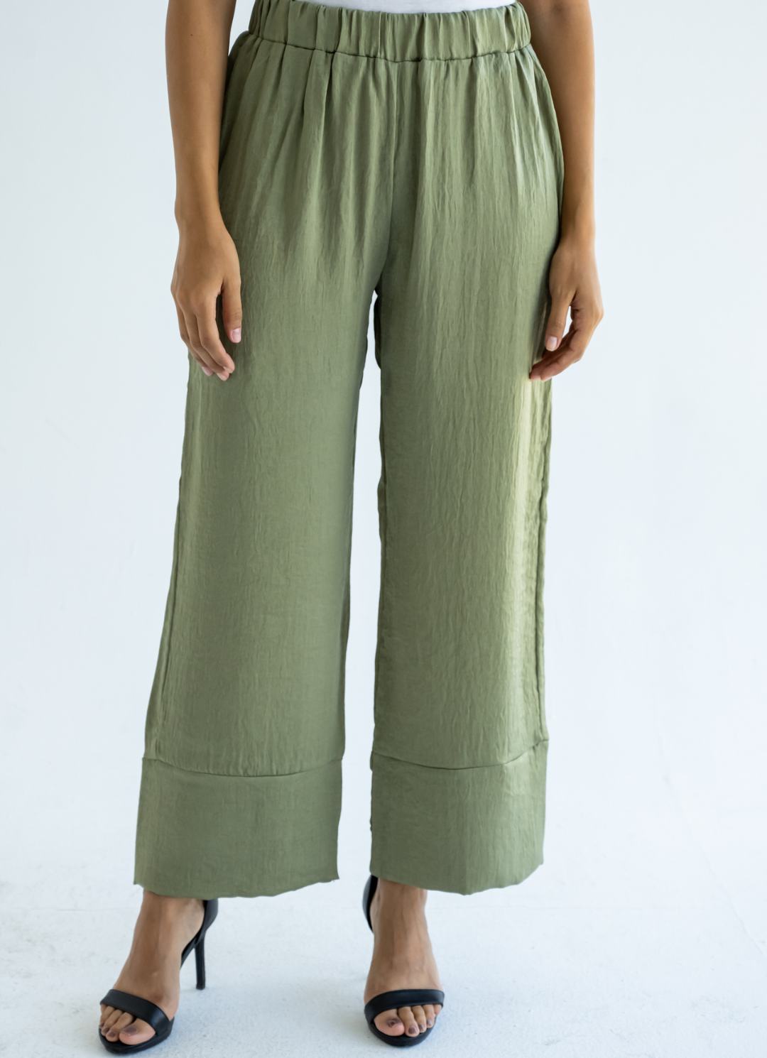 Olive Silk Set