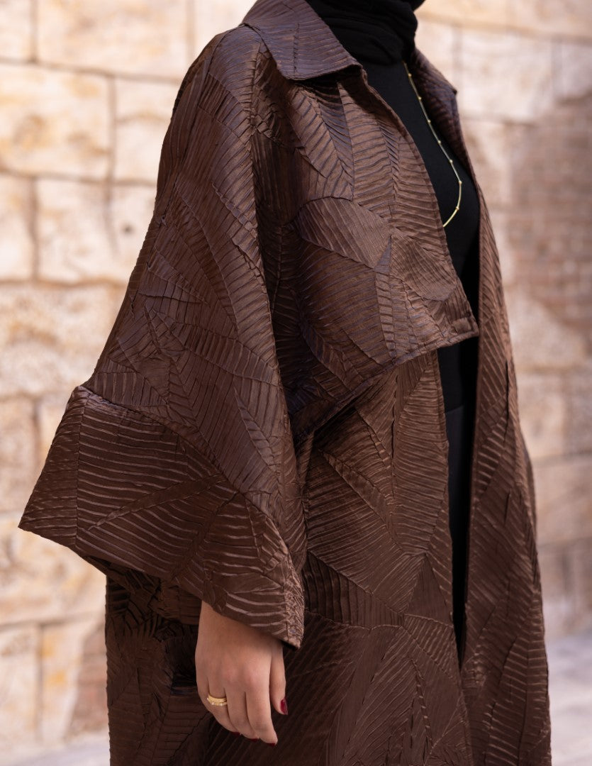 Nakhla Texture Cloak – Earth Brown