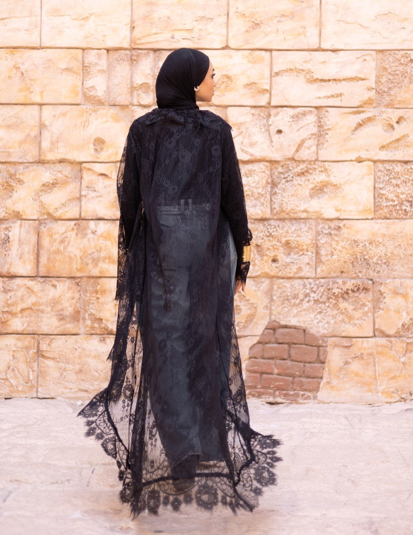 Noir Lace Overlay – Midnight