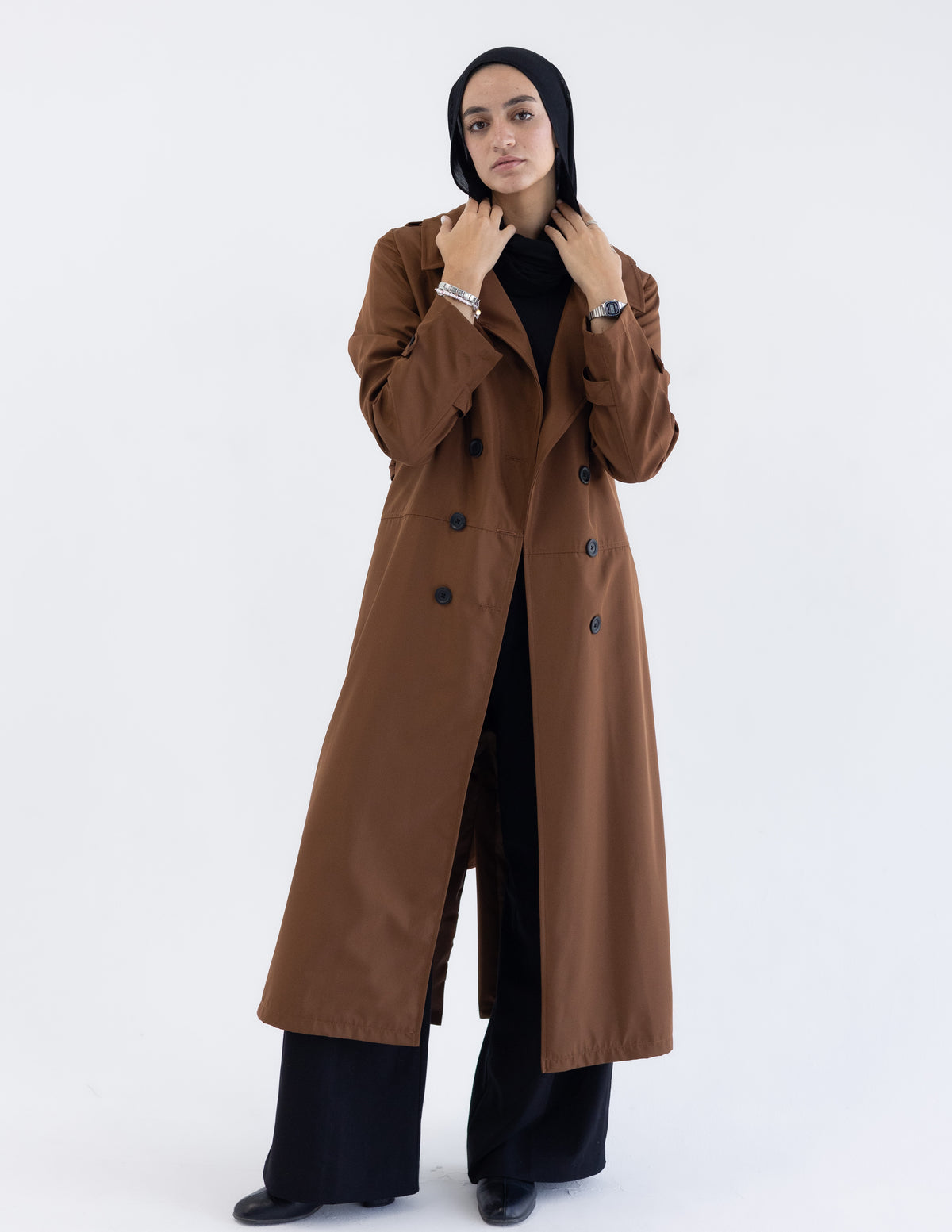 Brown Trench Coat