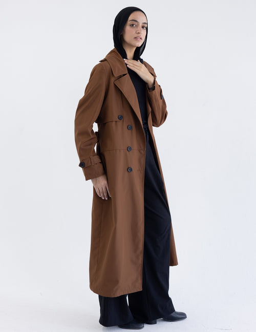 Brown Trench Coat