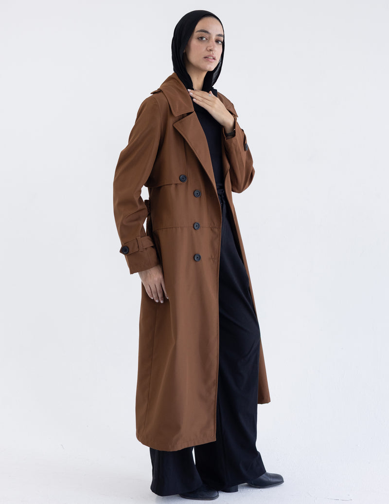 Brown Trench Coat