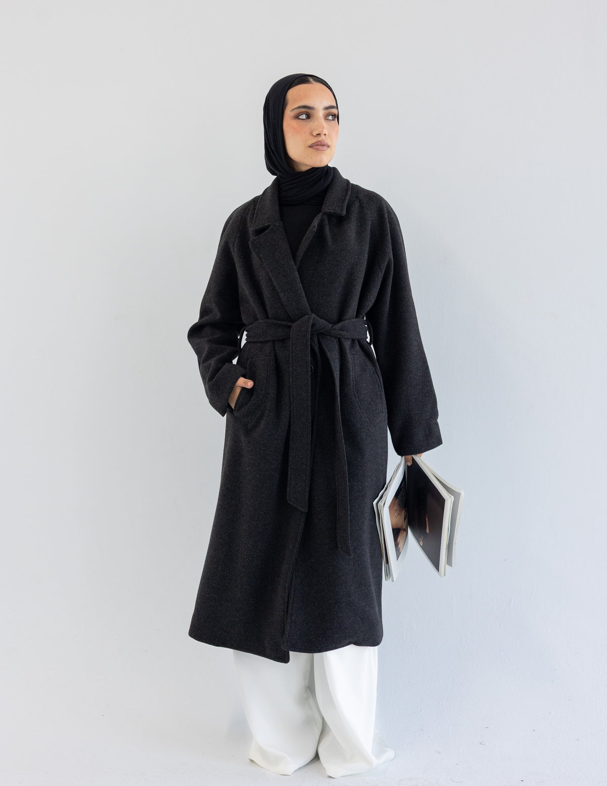 Black Oversized Coat