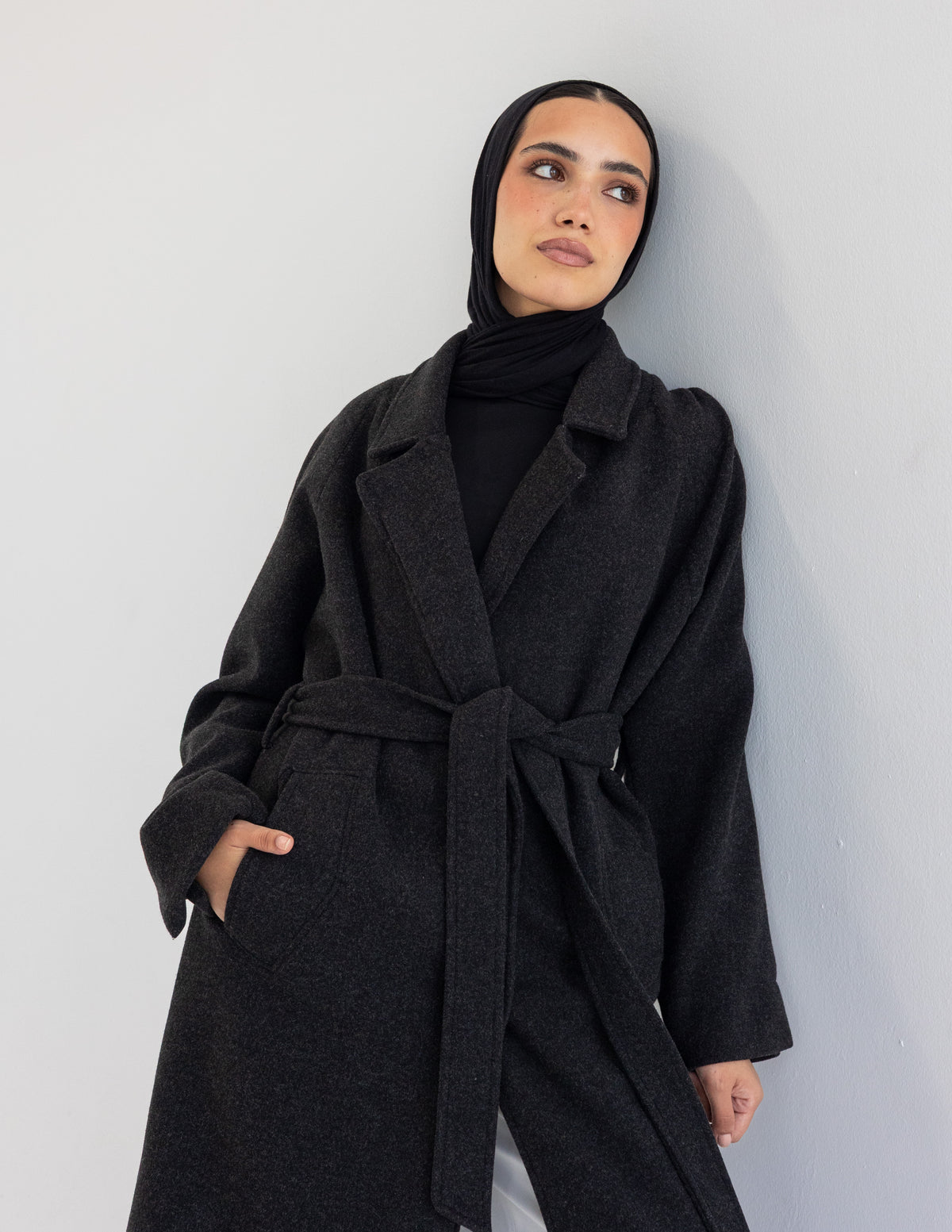 Black Oversized Coat