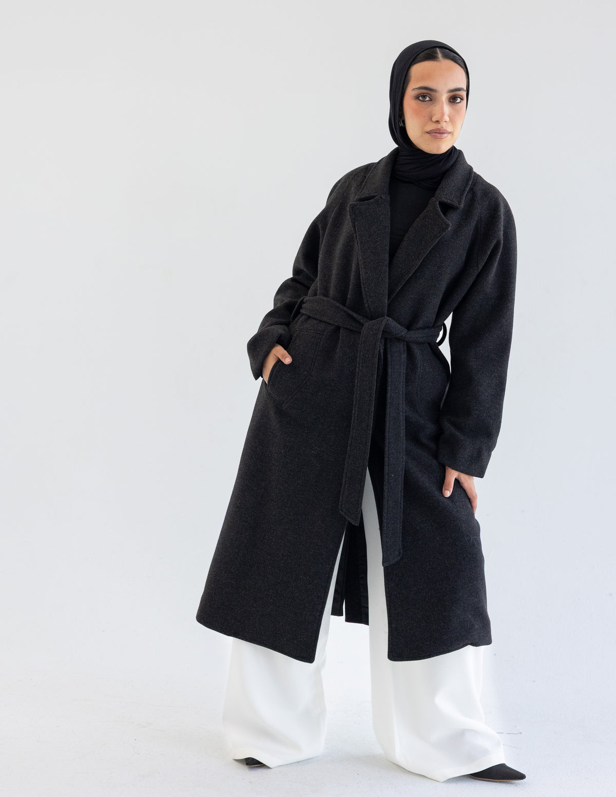 Black Oversized Coat