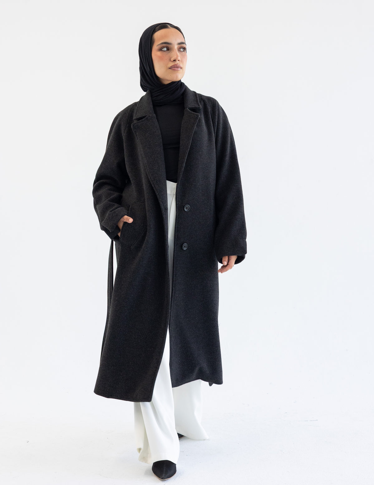 Black Oversized Coat