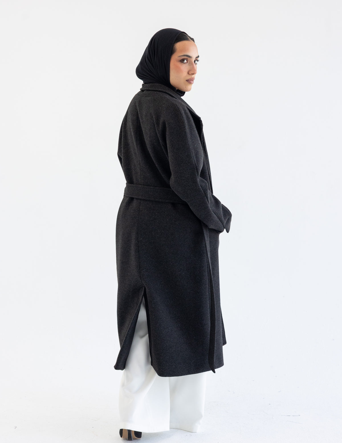 Black Oversized Coat