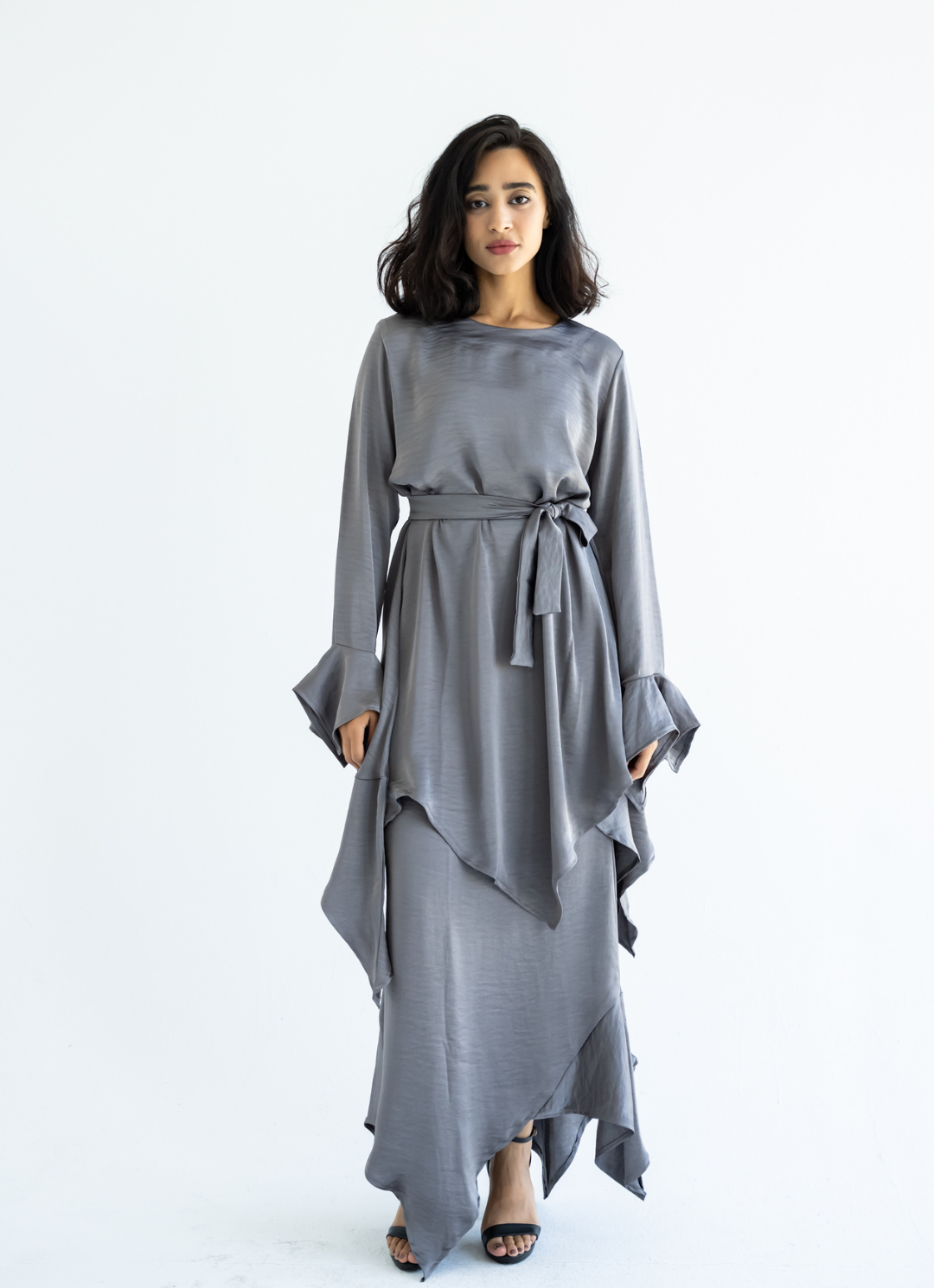 Metallic Satin Set