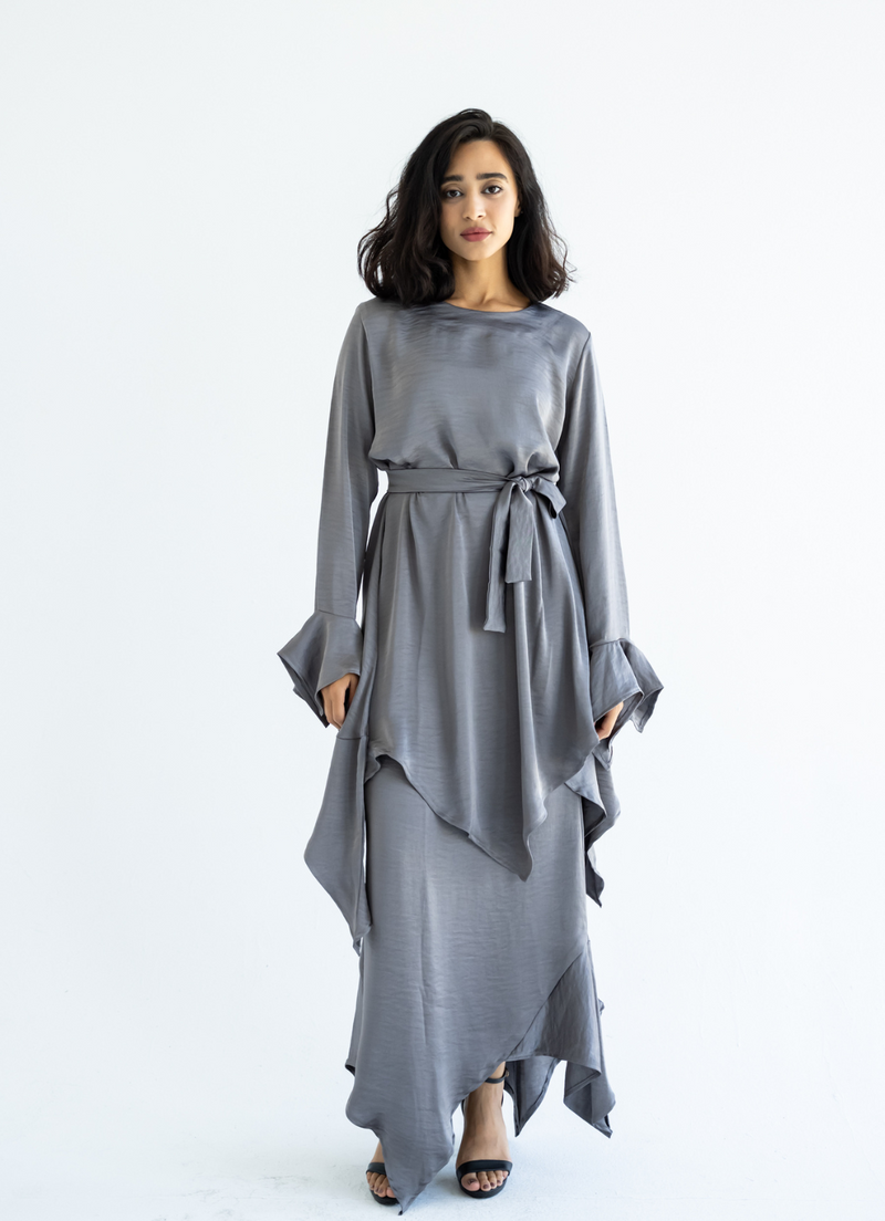 Metallic Satin Set