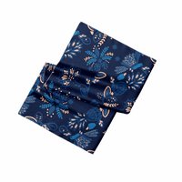 Satin Head Scarves, Dark Navy Blue Satin Bandana, Yeilda