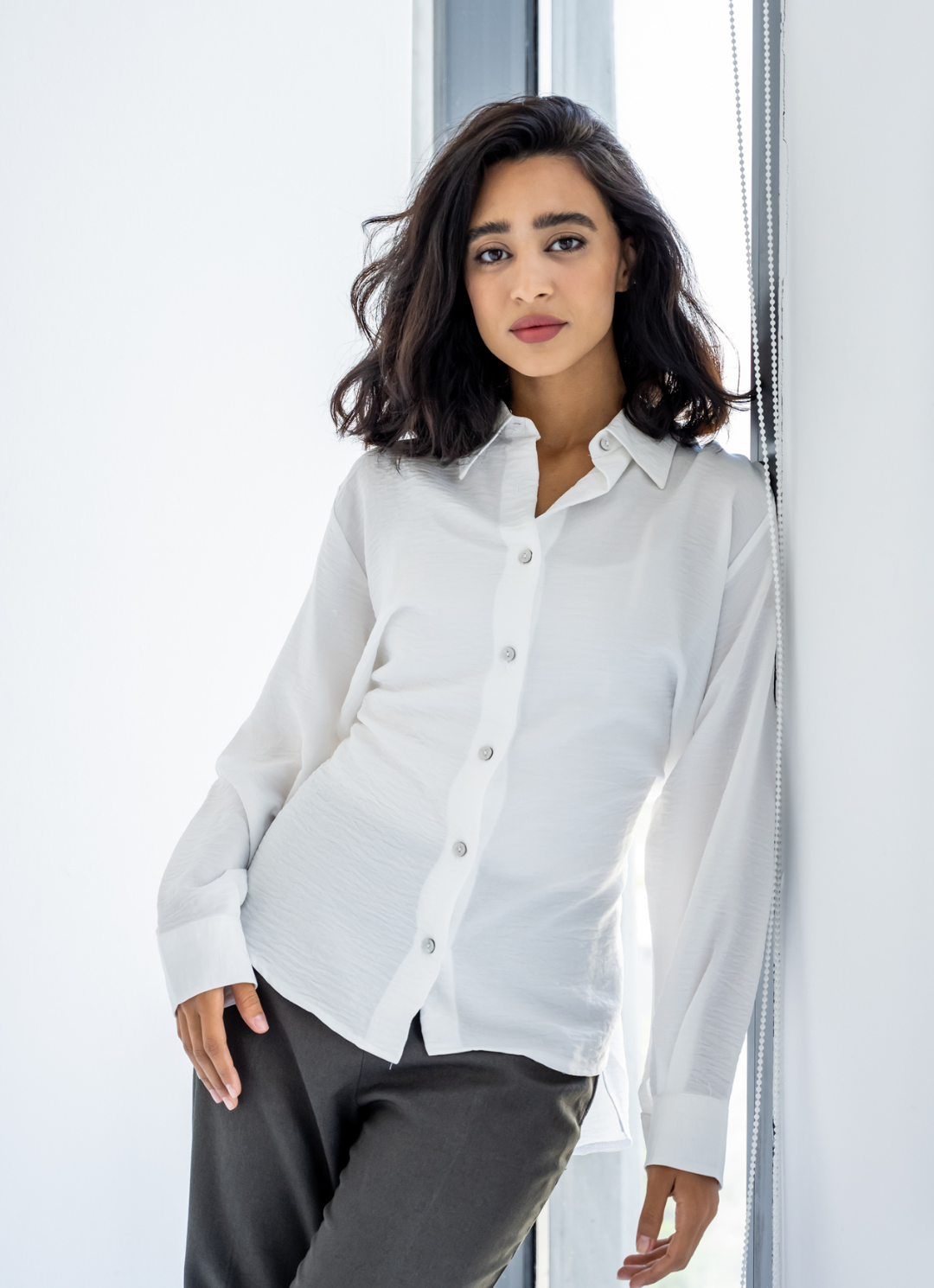 White Linen Shirt