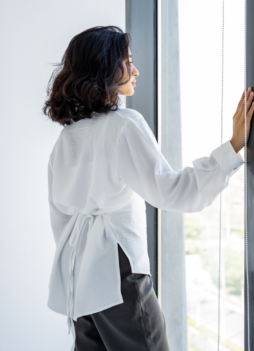 White Linen Shirt