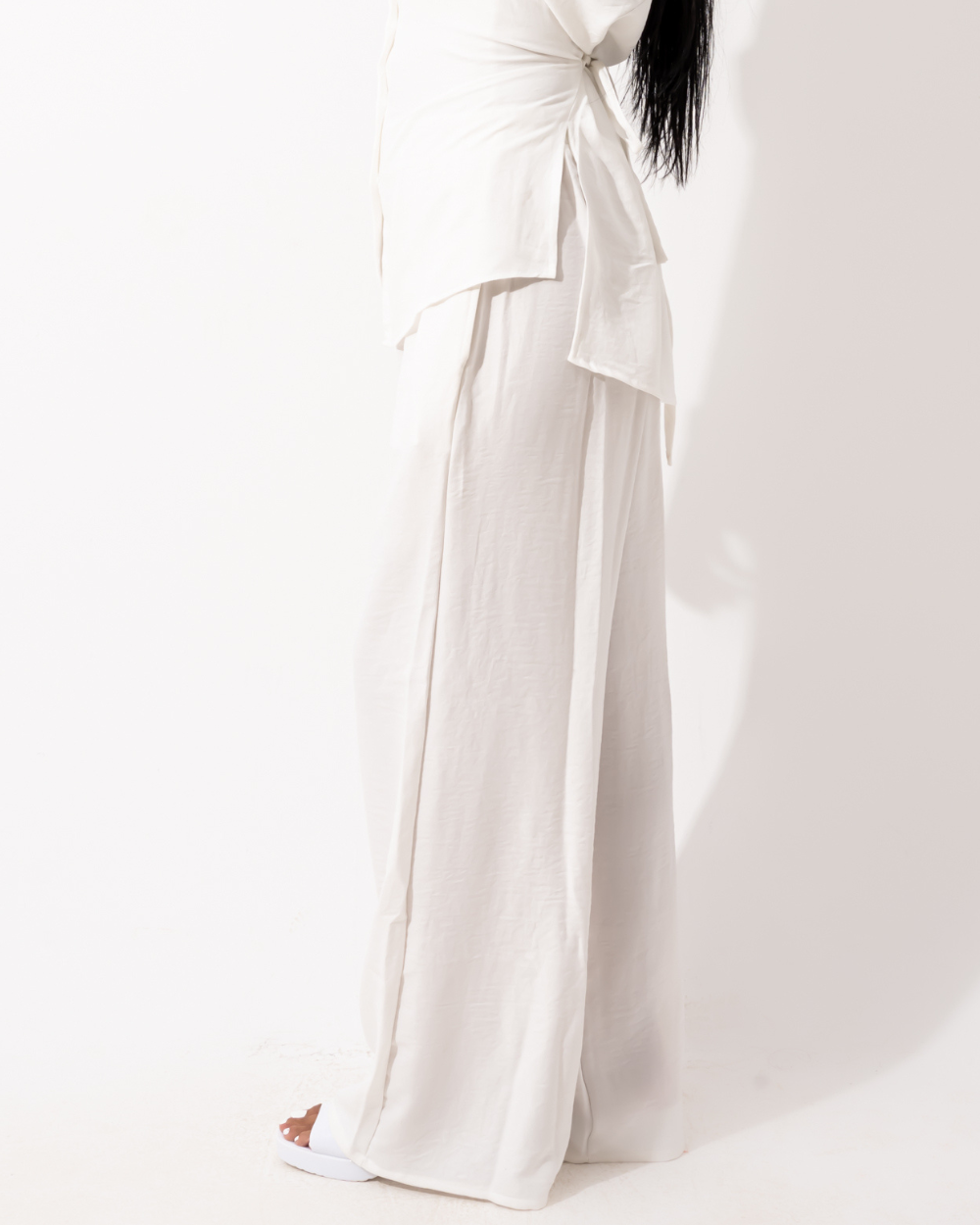 White Linen Pants