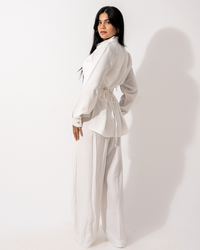 White Linen Pants