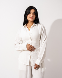 White Linen Shirt