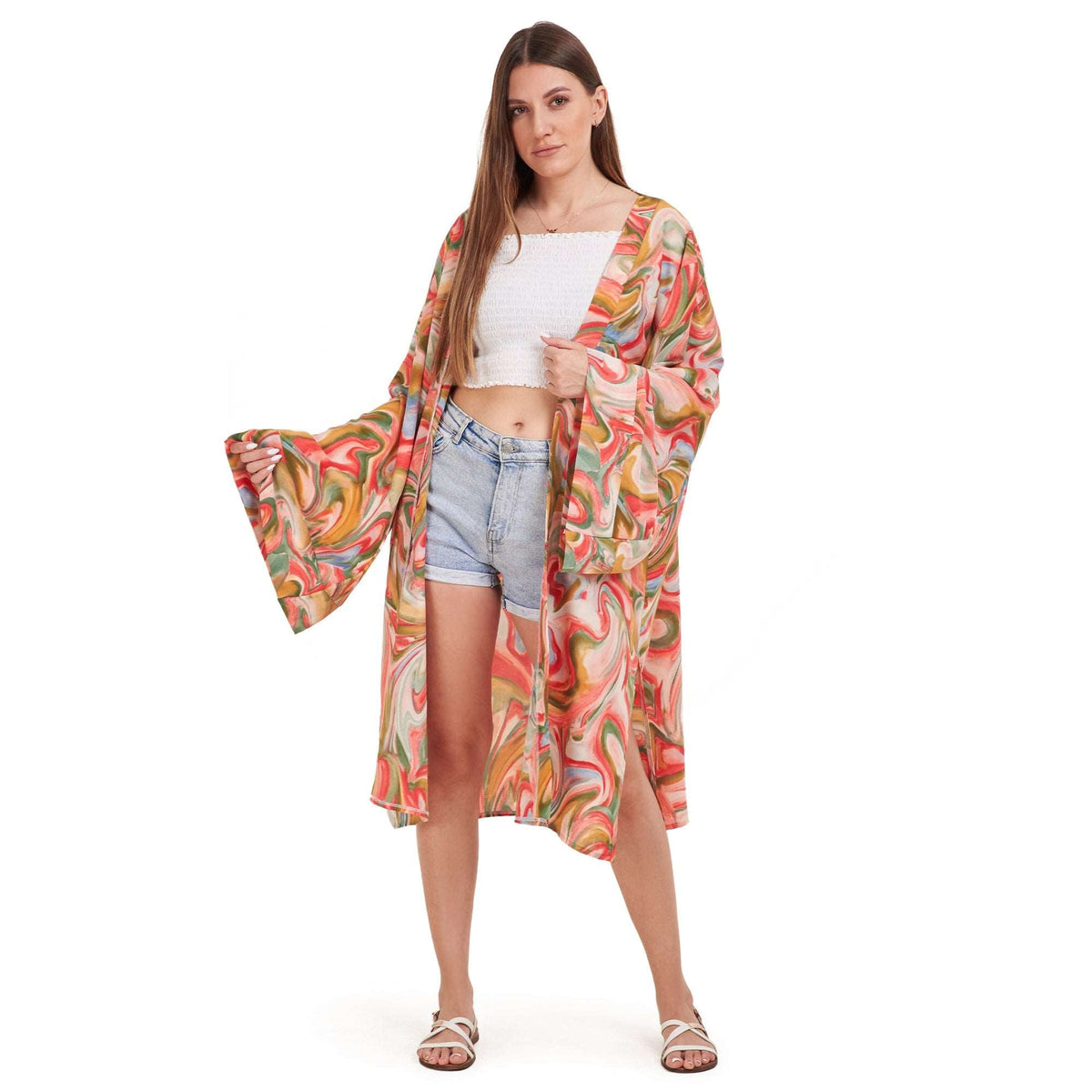 Marble Kimono