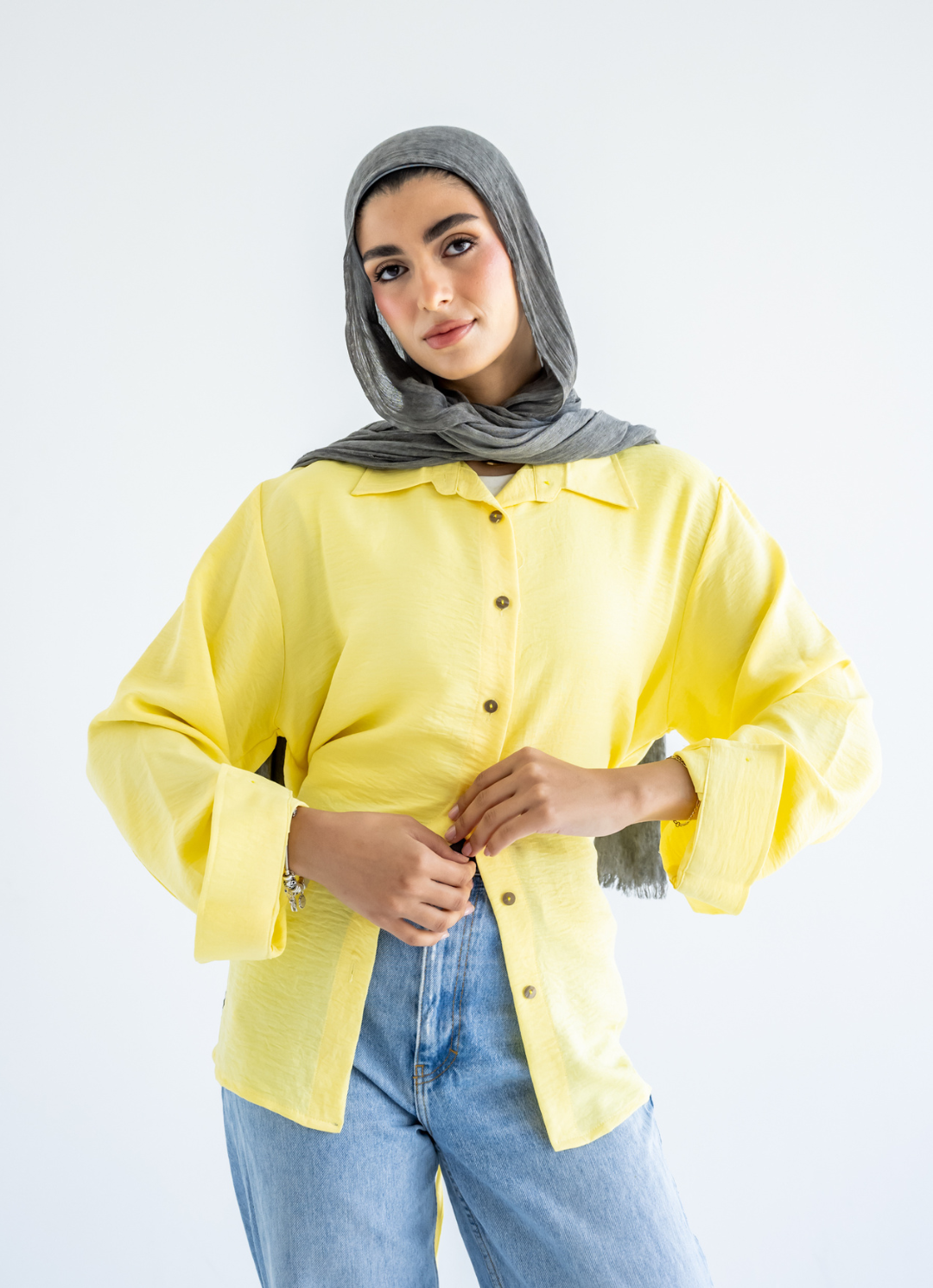 Yellow Linen Shirt