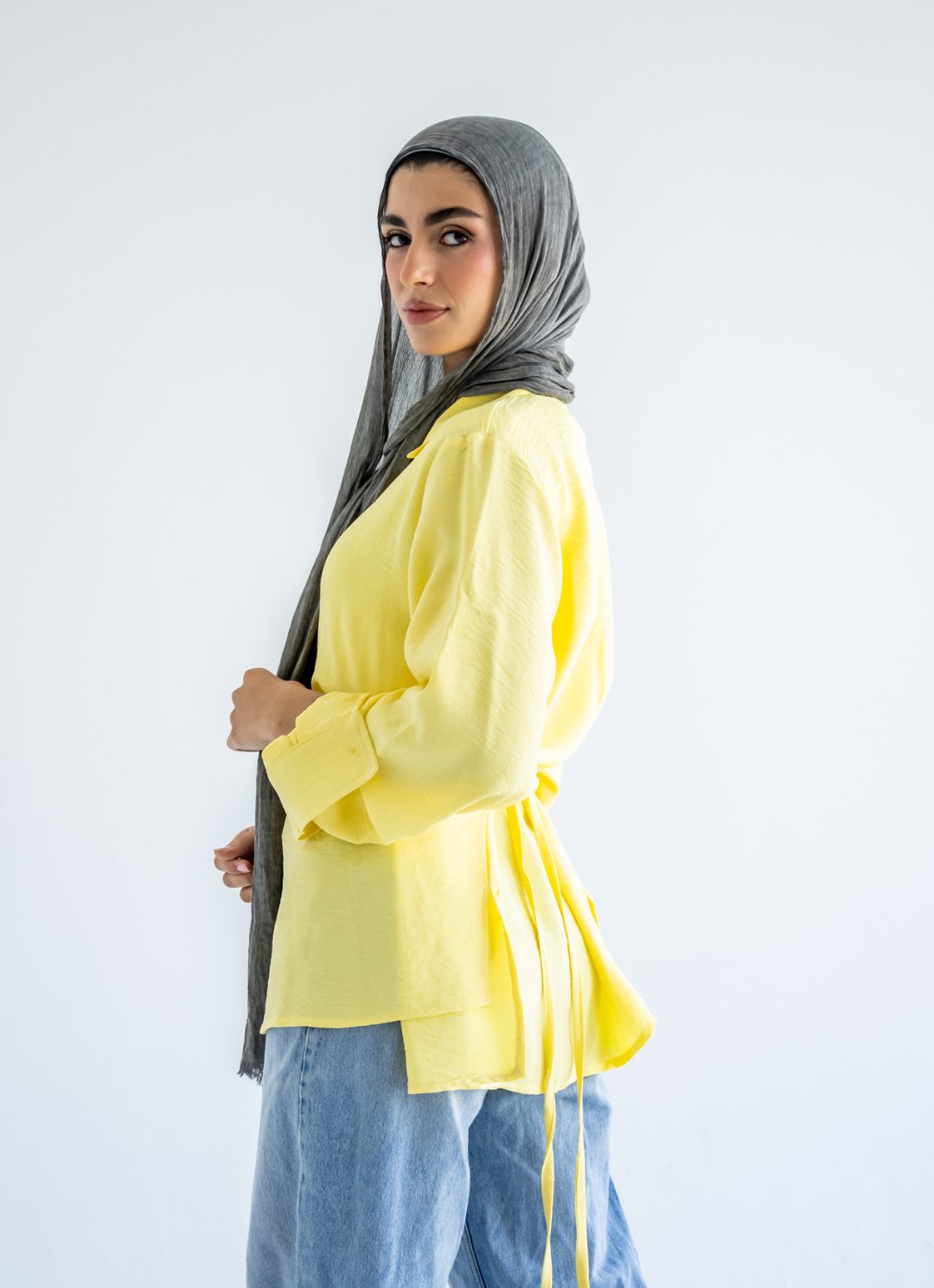 Yellow Linen Shirt