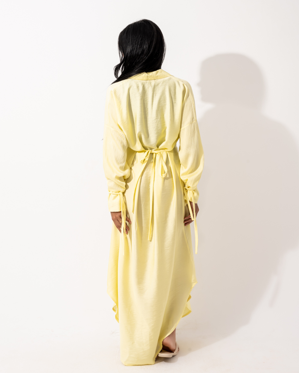 Yellow Shirt Dress