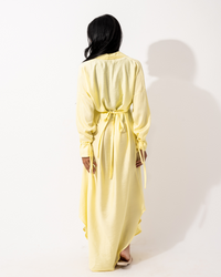 Yellow Shirt Dress