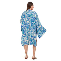 Womens Kimono Cardigan, Marble Kimono, Yeilda