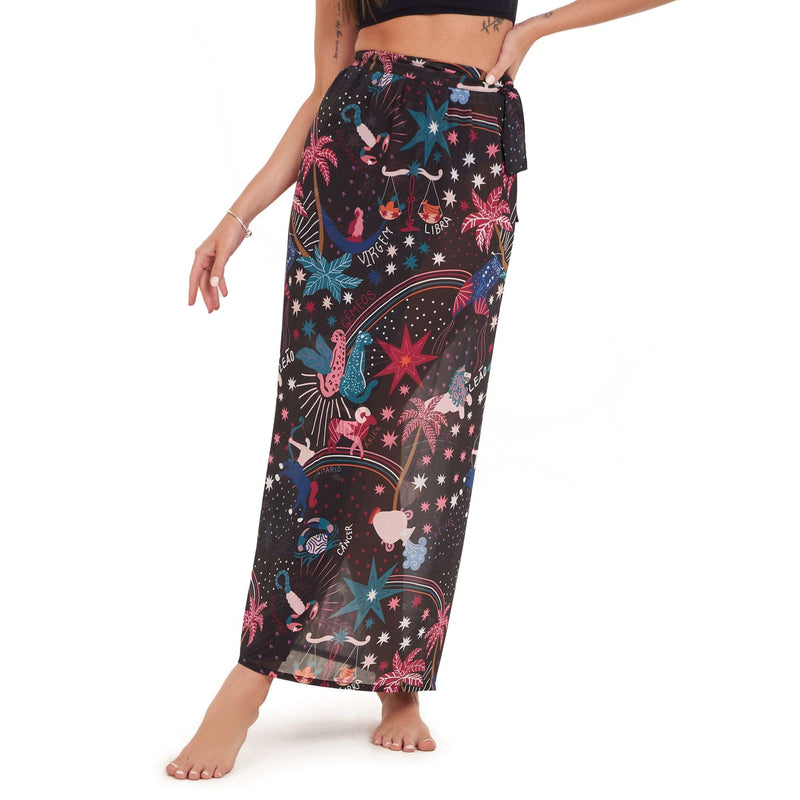 Cover Up Skirt Wrap, Zodiac Coverup, Yeilda