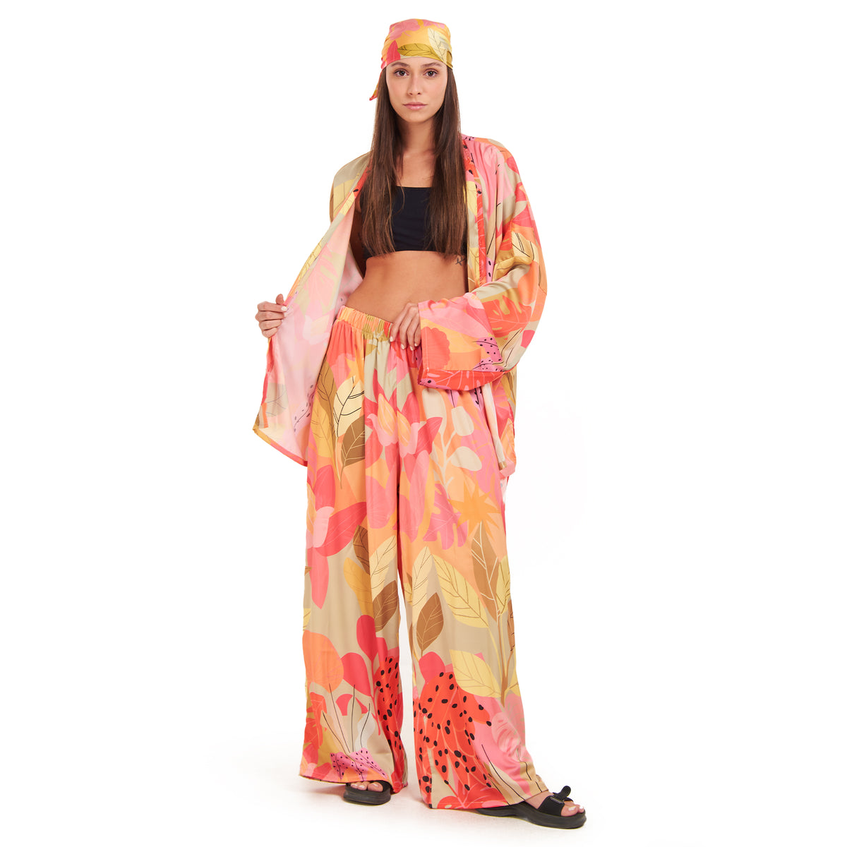 Beach Wear For Women, Orange Blossom Set, Yeilda